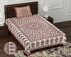 Jaipur Sanganeri Cotton Single Bedsheet with Pillow Cover (Buy 1 Get 1 Free)