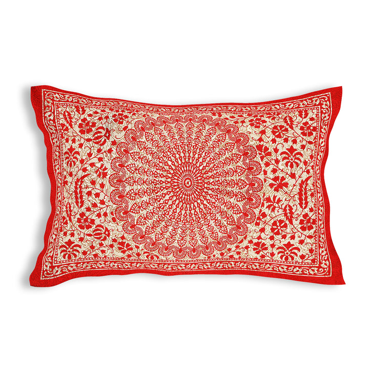 Jaipur Sanganeri Cotton Single Bedsheet with Pillow Cover (Buy 1 Get 1 Free)