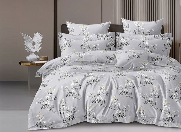 Jaipuri Rome Micro Collection King Size Bookfold Bedsheet Gift Pack 108x108 with 2 Pillow Covers - Jaipuri Vibes