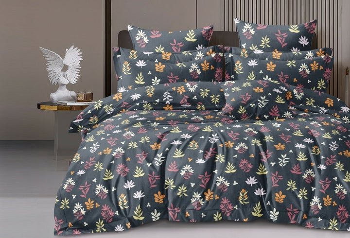 Jaipuri Rome Micro Collection King Size Bookfold Bedsheet Gift Pack 108x108 with 2 Pillow Covers - Jaipuri Vibes