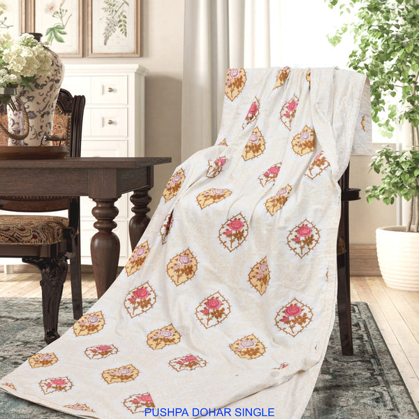 Premium Cotton Single Bed Dohar – Pack of 2 | Soft & Lightweight Comforter