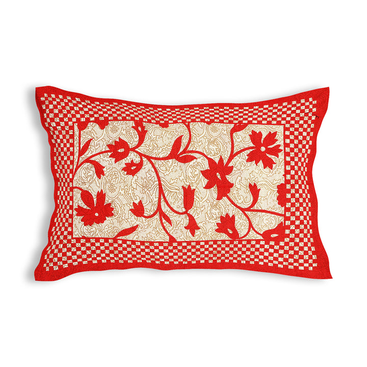 Jaipur Sanganeri Cotton Single Bedsheet with Pillow Cover (Buy 1 Get 1 Free)