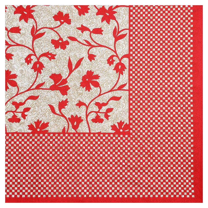 Jaipur Sanganeri Cotton Single Bedsheet with Pillow Cover (Buy 1 Get 1 Free)