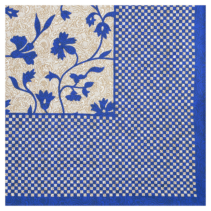 Jaipur Sanganeri Cotton Single Bedsheet with Pillow Cover (Buy 1 Get 1 Free)