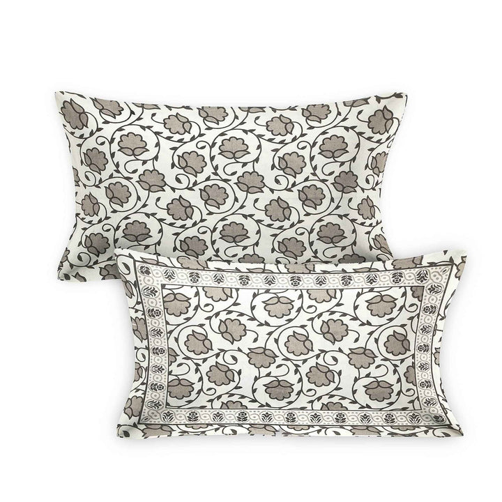 Luxury Cotton Bedsheet (120x120 inches) with 2 Pillow Covers – Soft & Stylish