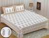 Jaipur Sanganeri Cotton Viscose Mix Bedsheet – Soft, Comfortable & Elegant (Buy 1 Get 1 Free)